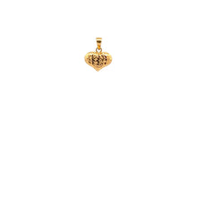Load image into Gallery viewer, 18K Gold Pendant Charm Puffed Heart 0.60 grams - Rafant