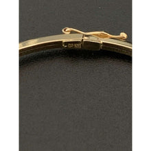 Load image into Gallery viewer, 18K Gold Bracelet Bangle Clip Size 6.5 inches 2.02 grams