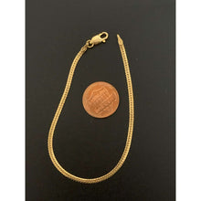 Load image into Gallery viewer, 18K Gold Bracelet 7.25 inches 1.79 grams