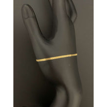 Load image into Gallery viewer, 18K Gold Bracelet Bismark Chain 7.5 inches 1.43 grams