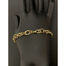 Load image into Gallery viewer, 18K Gold Bracelet Chain Link 3.86 grams 8 inches