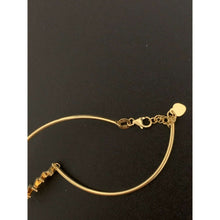 Load image into Gallery viewer, 18K Gold Bracelet Bangle Heart Beat Small ExtraSmall 4.08 grams