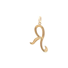 Load image into Gallery viewer, 18K Gold Pendant Letter Initial R - Rafant
