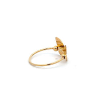 Load image into Gallery viewer, 18K Gold Ring Butterfly 1.39 grams Size 5.5 - Rafant