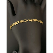 Load image into Gallery viewer, 18K Gold Bracelet Chain Link 7.5 inches 3.04 grams