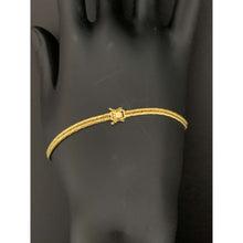 Load image into Gallery viewer, 18K Gold Bracelet 2.43 grams Size 7.5 inches
