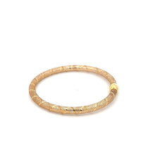 Load image into Gallery viewer, 18K Gold Bracelet Mesh Soft Bangle Size 6 inches - Rafant