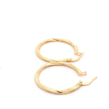 Load image into Gallery viewer, 18K Yellow Gold Earrings Spiral 1.31 grams