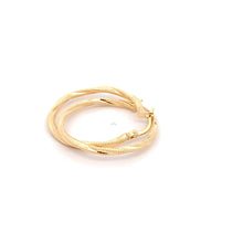 Load image into Gallery viewer, 18K Yellow Gold Earrings Spiral 1.31 grams