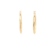 Load image into Gallery viewer, 18K Yellow Gold Earrings Spiral 1.31 grams