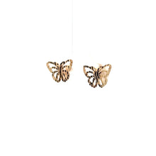 Load image into Gallery viewer, 18K Gold Earrings Stud Butterfly - Rafant