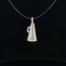 Load image into Gallery viewer, 925 Sterling Silver Pendant Megaphone - Rafant