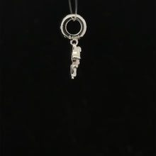 Load image into Gallery viewer, 925 Sterling Silver Charm Bead Animal Cat Hanging - Rafant