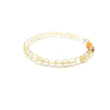 Load image into Gallery viewer, 18K Gold Dragon Pixiu Piyao Lucky Charm Beads Bracelet Gemstones Citrine 6mm Size 7.5" - Rafant