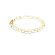 Load image into Gallery viewer, 18K Gold Dragon Pixiu Piyao Lucky Charm Beads Bracelet Gemstones Citrine 6mm Size 7.5" - Rafant