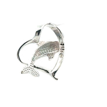Load image into Gallery viewer, 925 Sterling Silver Pendant Heart Dolphin - Rafant