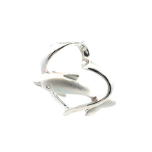 Load image into Gallery viewer, 925 Sterling Silver Pendant Heart Dolphin - Rafant