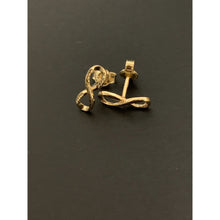Load image into Gallery viewer, 18K Gold Earrings Infinity 1.46 grams Small - Rafant