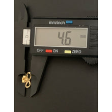 Load image into Gallery viewer, 18K Gold Earrings Infinity 1.46 grams Small - Rafant