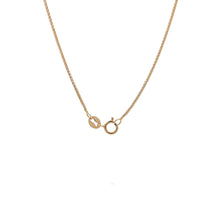 Load image into Gallery viewer, 18K Gold Necklace Chain 17.75 inches Pendant Dollar Sign 2.43 grams