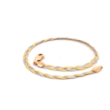 Load image into Gallery viewer, 18K Gold Bracelet White Yellow Gold 2.79 grams Size 7.5 inches
