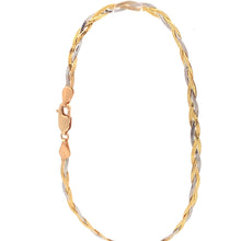 Load image into Gallery viewer, 18K Gold Bracelet White Yellow Gold 2.79 grams Size 7.5 inches