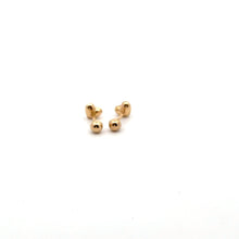 Load image into Gallery viewer, 18K Gold Earrings Screw Type Heart Ball - Rafant