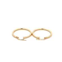 Load image into Gallery viewer, 18K Gold Earrings Hoops Loops - Rafant