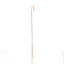 Load image into Gallery viewer, 18K Gold Earrings Threader Heart - Rafant