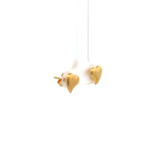 Load image into Gallery viewer, 18K Gold Earrings Stud Heart - Rafant
