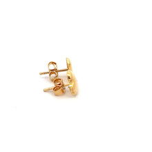 Load image into Gallery viewer, 18K Gold Earrings Stud Heart - Rafant