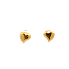 Load image into Gallery viewer, 18K Gold Earrings Stud Heart - Rafant