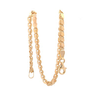 Load image into Gallery viewer, 18K Yellow Gold Bracelet Damascus 3.42 grams Women Size 7.25 inches - Rafant