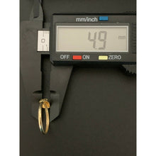 Load image into Gallery viewer, 18K Saudi Gold Ring Size 6.5 Rectangle 1.13 grams - Rafant