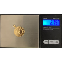 Load image into Gallery viewer, 18K Gold Pendant Angel Queen Elizabeth 2.75 grams - Rafant