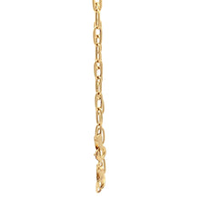 Load image into Gallery viewer, 18K Yellow Gold Bracelet Paperclip 1.35 grams Size 7 inches - Rafant