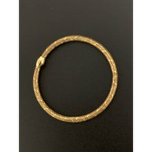 Load image into Gallery viewer, 18K Gold Bracelet Soft Mesh Flexible Stretchable Bangle S 7.25 inches 1.04 grams - Rafant