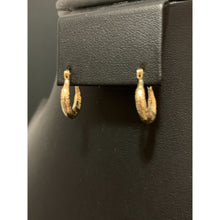 Load image into Gallery viewer, 18K Gold Earrings Hoops Loops 1.19 grams Small - Rafant