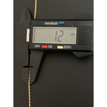 Load image into Gallery viewer, 18K Gold Necklace Chain 18 inches with Double Heart Pendant Small 1.40 grams - Rafant