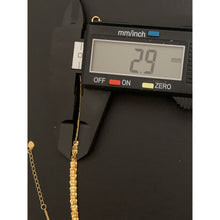 Load image into Gallery viewer, 18K Gold Bracelet 0.56 grams 6.5" plus 1" Lightweight Dainty - Rafant