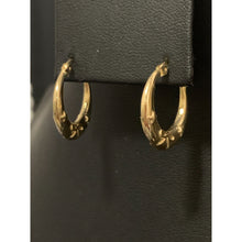 Load image into Gallery viewer, 18K Gold Earrings Hoops Loops 1.36 grams - Rafant