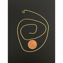 Load image into Gallery viewer, 18K Gold Chain Popcorn 17.50 inches 1.78 grams - Rafant