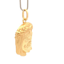 Load image into Gallery viewer, 18K Yellow Gold Pendant Face of Jesus Christ - Rafant