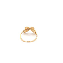 Load image into Gallery viewer, 18K Yellow Gold Ring Butterfly 1.40 grams Size 4.5 - Rafant