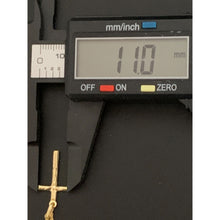 Load image into Gallery viewer, 18K Gold Necklace Chain 20 inches with Jesus Christ Pendant 1.66 grams - Rafant