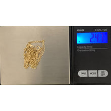 Load image into Gallery viewer, 18K Gold Chain Necklace Mariner Link 2.47 grams 19.50 inches - Rafant