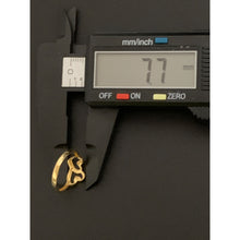 Load image into Gallery viewer, 18K Gold Ring Double Heart 1.24 grams Size 5.5 - Rafant