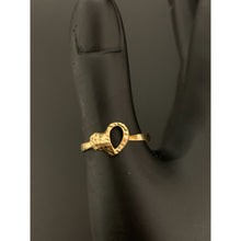 Load image into Gallery viewer, 18K Gold Ring Heart 2.14 grams Size 7 - Rafant