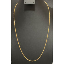 Load image into Gallery viewer, 18K Gold Necklace Chain Rope 24 inches 2.50 grams - Rafant