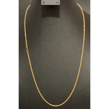 Load image into Gallery viewer, 18K Gold Necklace Chain Rope 24 inches 2.50 grams - Rafant